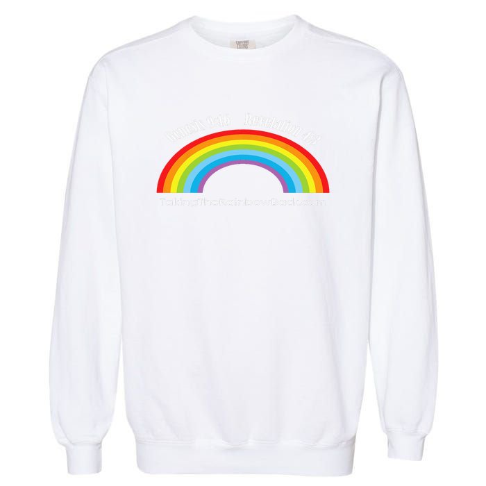 Genesis Revelation Taking The Rainbow Back Garment-Dyed Sweatshirt