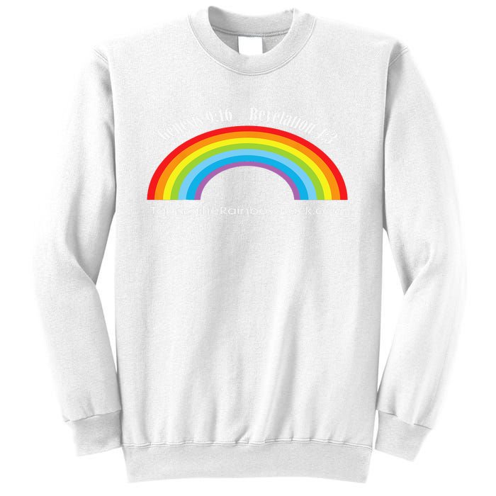 Genesis Revelation Taking The Rainbow Back Sweatshirt