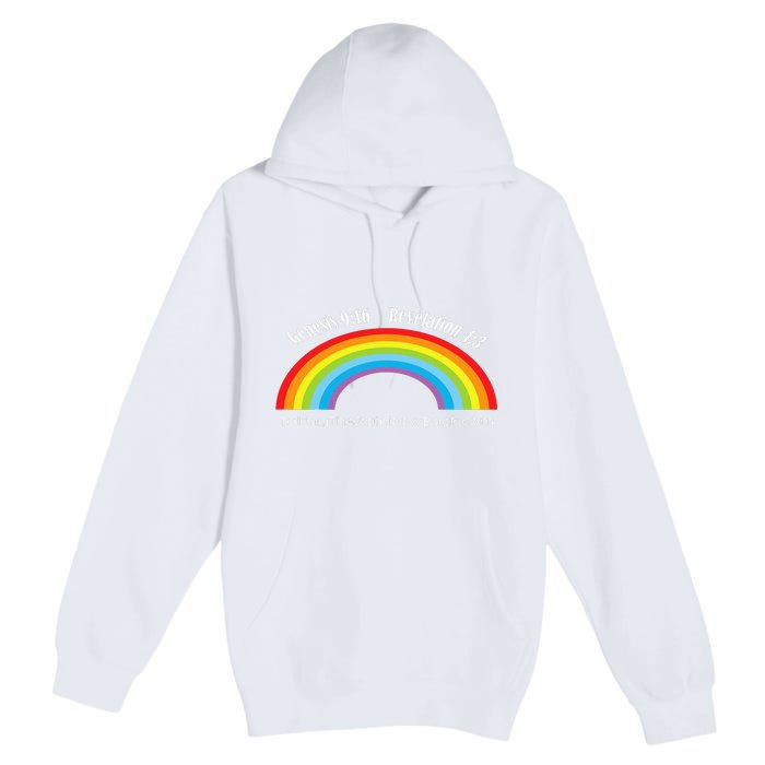 Genesis Revelation Taking The Rainbow Back Premium Pullover Hoodie