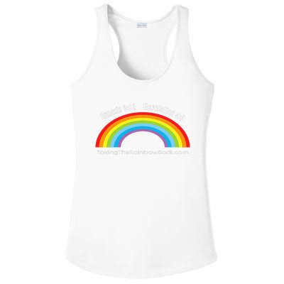 Genesis Revelation Taking The Rainbow Back Ladies PosiCharge Competitor Racerback Tank