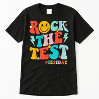 Groovy Rock The Test Testing Day Motivational Students Tall T-Shirt