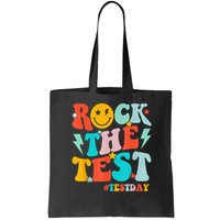 Groovy Rock The Test Testing Day Motivational Students Bag