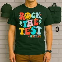 Groovy Rock The Test Testing Day Motivational Students T-Shirt