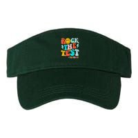 Groovy Rock The Test Testing Day Motivational Students Visor