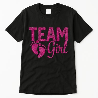 Gender Reveal Team Girl Pink Tall T-Shirt