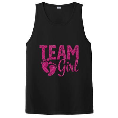 Gender Reveal Team Girl Pink PosiCharge Competitor Tank