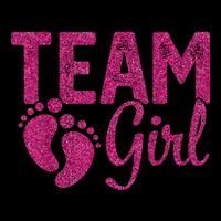 Gender Reveal Team Girl Pink Kids T-Shirt