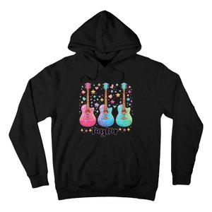 Girl Retro Taylor First Name Personalized Groovy 80S Pink Hoodie