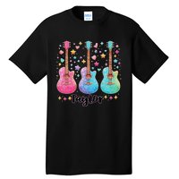 Girl Retro Taylor First Name Personalized Groovy 80S Pink Tall T-Shirt