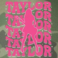 Girl Retro Taylor First Name Personalized Groovy 80s Legacy Tie Dye Trucker Hat