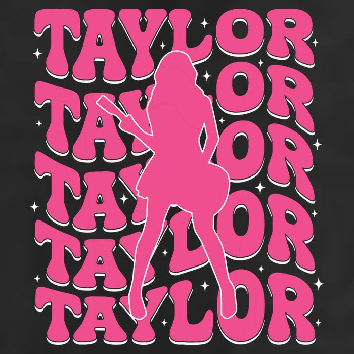Girl Retro Taylor First Name Personalized Groovy 80s Cool Comfort Performance Bucket Hat