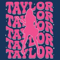 Girl Retro Taylor First Name Personalized Groovy 80s Infant Baby Jersey Bodysuit