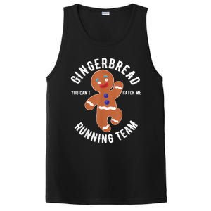 Gingerbread Running Team funny Gingerbread Christmas PosiCharge Competitor Tank