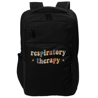 Groovy Respiratory Therapy RT therapist funny RT Care Week Impact Tech Backpack