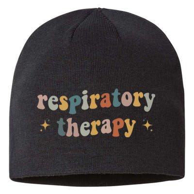 Groovy Respiratory Therapy RT therapist funny RT Care Week Sustainable Beanie