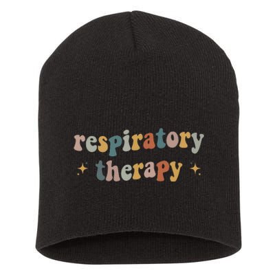 Groovy Respiratory Therapy RT therapist funny RT Care Week Short Acrylic Beanie