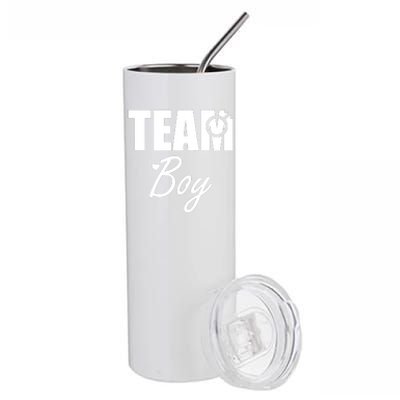 Gender Reveal Team Gender Reveal Baby Shower Stainless Steel Tumbler