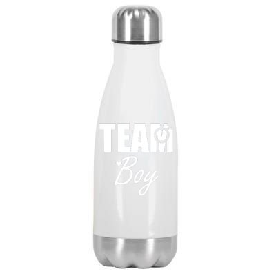 Gender Reveal Team Gender Reveal Baby Shower Stainless Steel Insulated Water Bottle