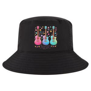 Girl Retro Taylor First Name Personalized Groovy 80S Pink Cool Comfort Performance Bucket Hat