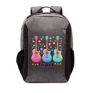 Girl Retro Taylor First Name Personalized Groovy 80S Pink Vector Backpack