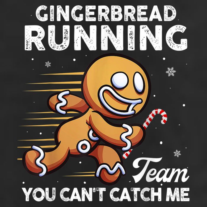Gingerbread Running Team Christmas Cookie Funny Baking Cool Comfort Performance Bucket Hat
