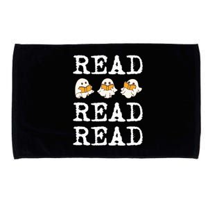 Ghost Reading Teacher Halloween Microfiber Hand Towel