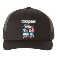 Gender Reveal Touchdowns Or Tutus Auntie Matching Baby Party Yupoong Adult 5-Panel Trucker Hat