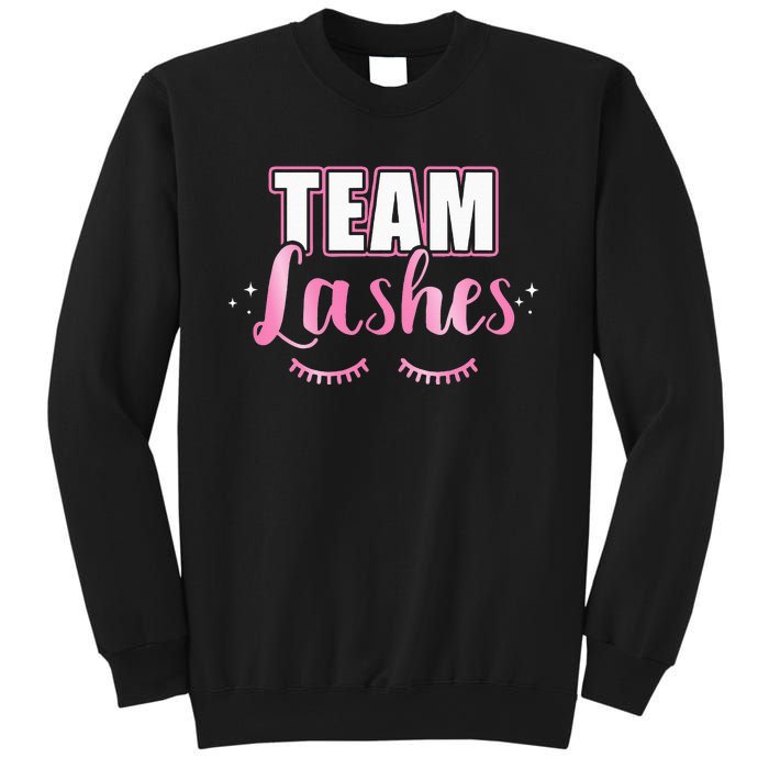 Gender reveal team lashes matching family baby party Sweatshirt