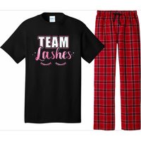 Gender reveal team lashes matching family baby party Pajama Set