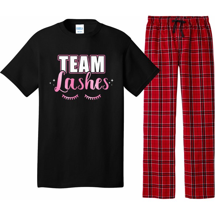 Gender reveal team lashes matching family baby party Pajama Set