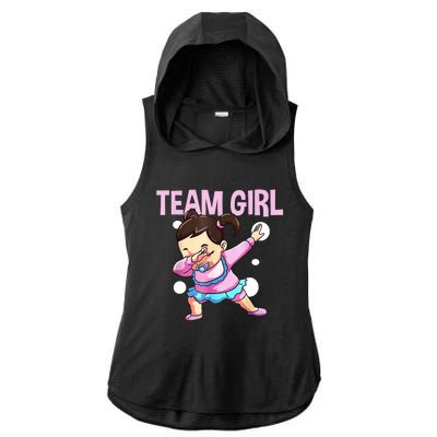 Gender Reveal Team Pink Team Team Girl Matching Family Baby Party Ladies PosiCharge Tri-Blend Wicking Draft Hoodie Tank