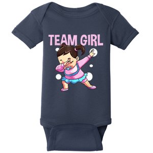 Gender Reveal Team Pink Team Team Girl Matching Family Baby Party Baby Bodysuit