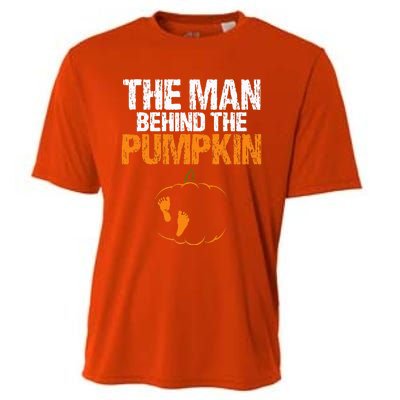 Gender Reveal The Man Behind The Pumpkin Halloween Cooling Performance Crew T-Shirt