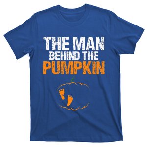 Gender Reveal The Man Behind The Pumpkin Halloween T-Shirt