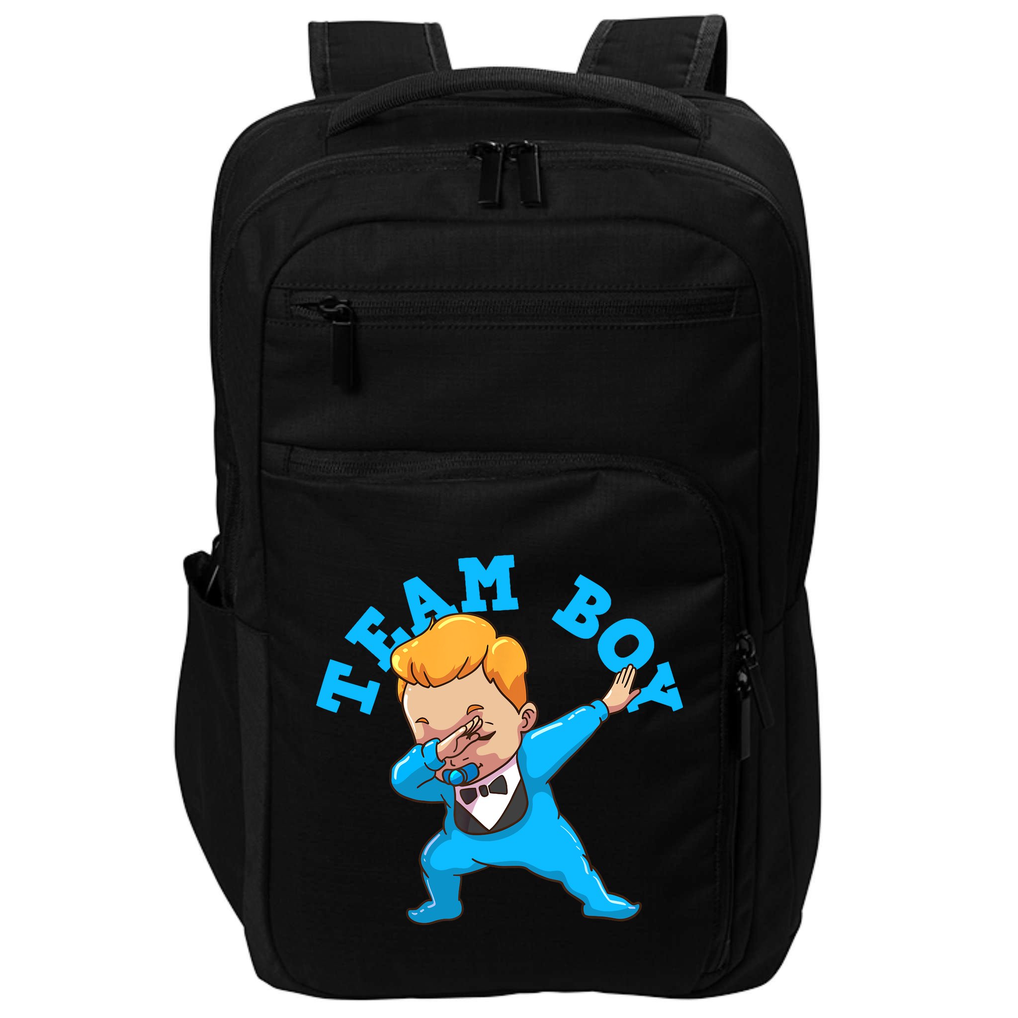Gender Reveal Team Boy Impact Tech Backpack