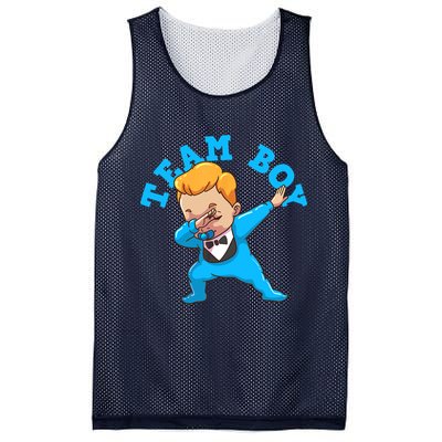 Gender Reveal Team Boy Mesh Reversible Basketball Jersey Tank