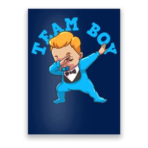 Gender Reveal Team Boy Poster