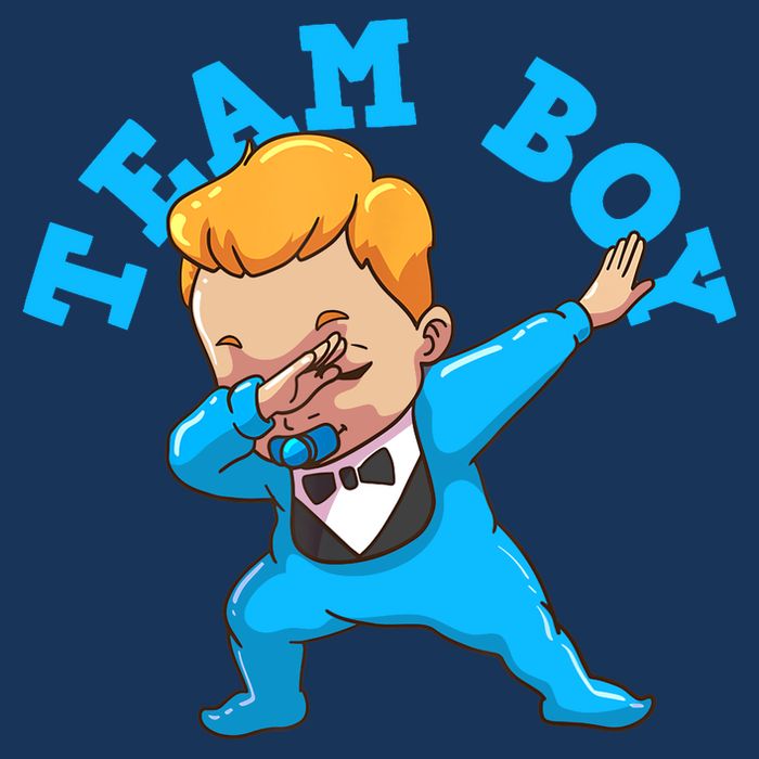 Gender Reveal Team Boy Premium T-Shirt