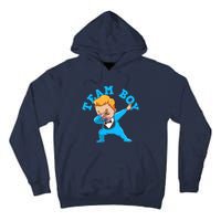 Gender Reveal Team Boy Tall Hoodie