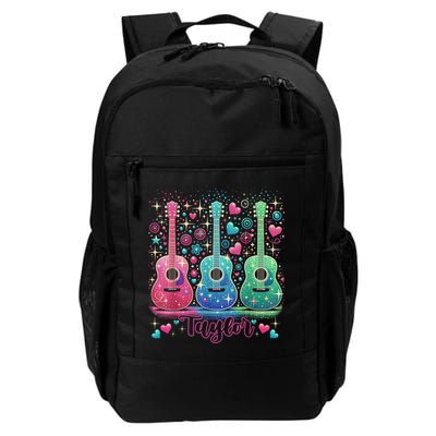 Girl Retro Taylor First Name Personalized Groovy 80'S P.i.n.k. Backpack