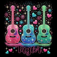 Girl Retro Taylor First Name Personalized Groovy 80'S P.i.n.k. Backpack