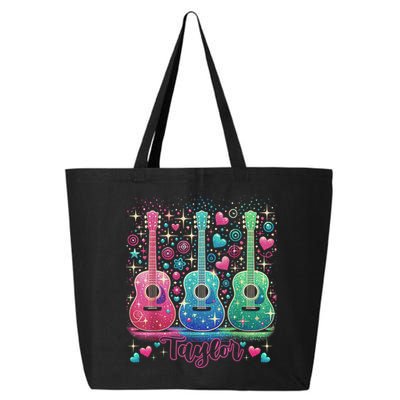Girl Retro Taylor First Name Personalized Groovy 80'S P.i.n.k. 25L Jumbo Tote