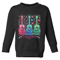 Girl Retro Taylor First Name Personalized Groovy 80'S P.i.n.k. Toddler Sweatshirt