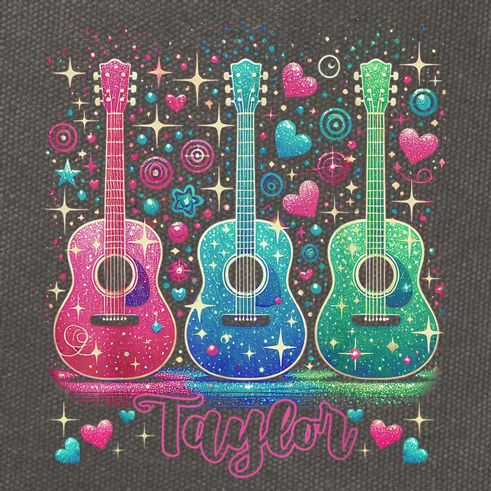 Girl Retro Taylor First Name Personalized Groovy 80'S P.i.n.k. Cotton Canvas Backpack