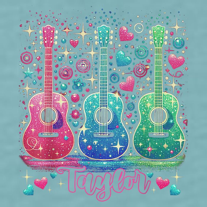 Girl Retro Taylor First Name Personalized Groovy 80'S P.i.n.k. Sueded Cloud Jersey T-Shirt