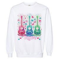 Girl Retro Taylor First Name Personalized Groovy 80'S P.i.n.k. Garment-Dyed Sweatshirt