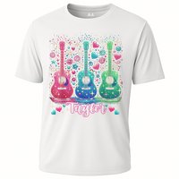 Girl Retro Taylor First Name Personalized Groovy 80'S P.i.n.k. Performance Shirt