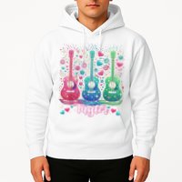 Girl Retro Taylor First Name Personalized Groovy 80'S P.i.n.k. Hoodie