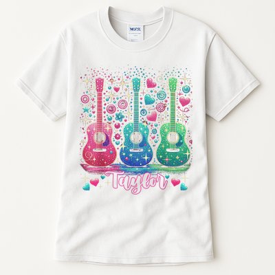 Girl Retro Taylor First Name Personalized Groovy 80'S P.i.n.k. Tall T-Shirt