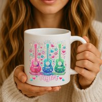 Girl Retro Taylor First Name Personalized Groovy 80'S P.i.n.k. Mug